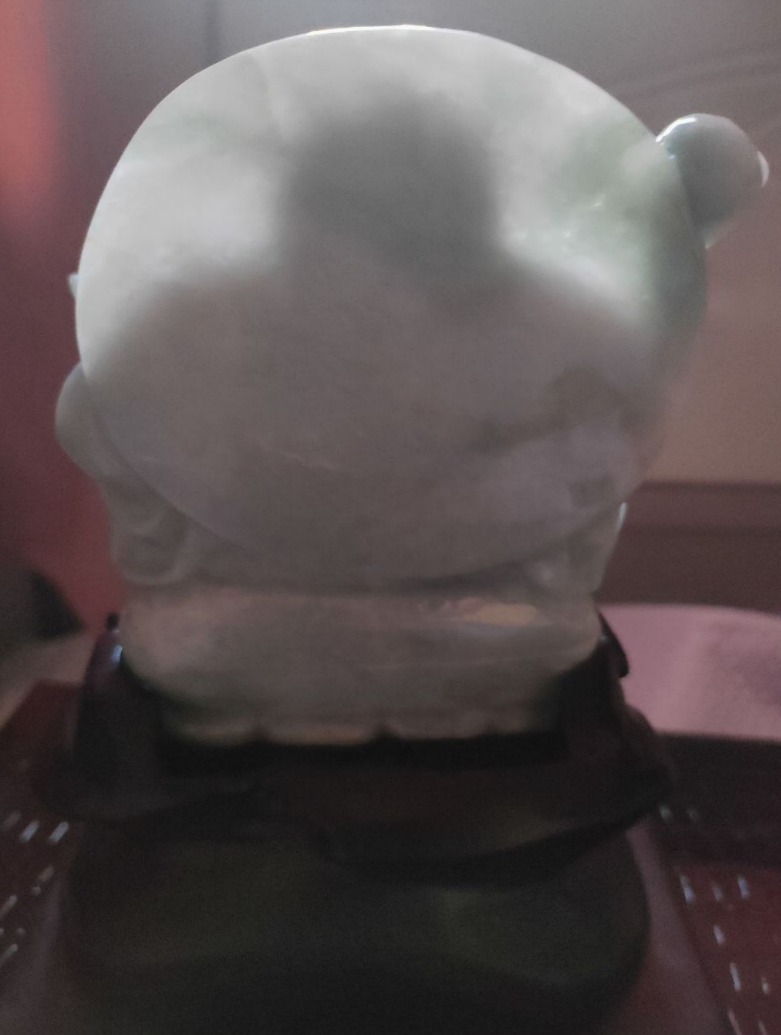 翡翠弥勒佛像