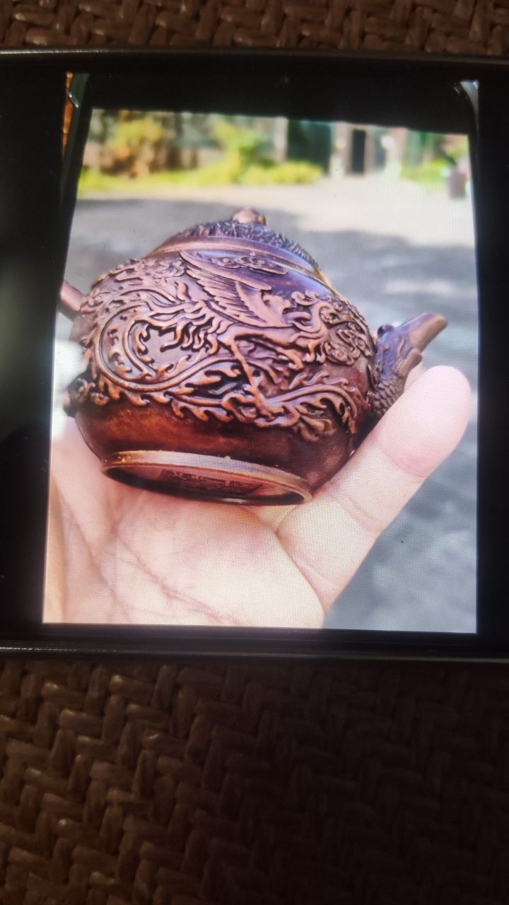 龙纹双耳盖壶