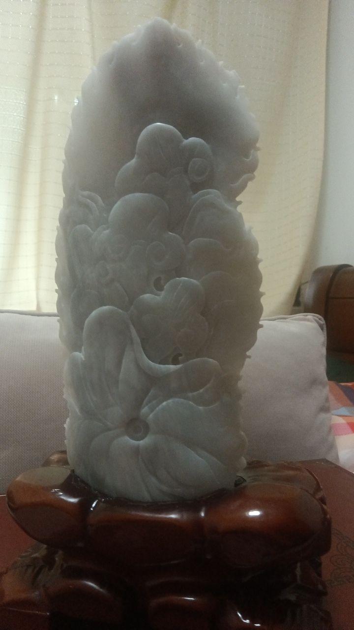 玉雕寿星公摆件
