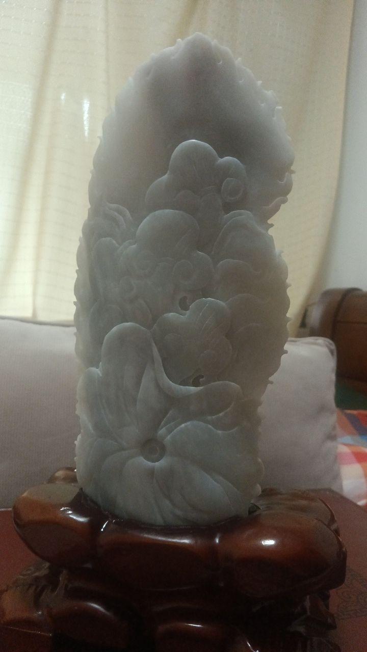 玉雕寿星公摆件