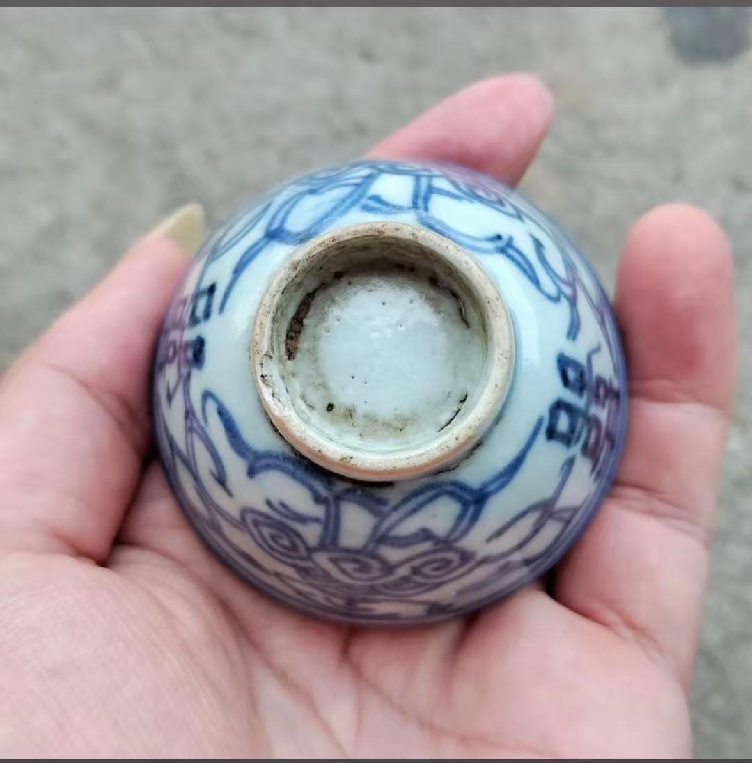 青花瓷杯