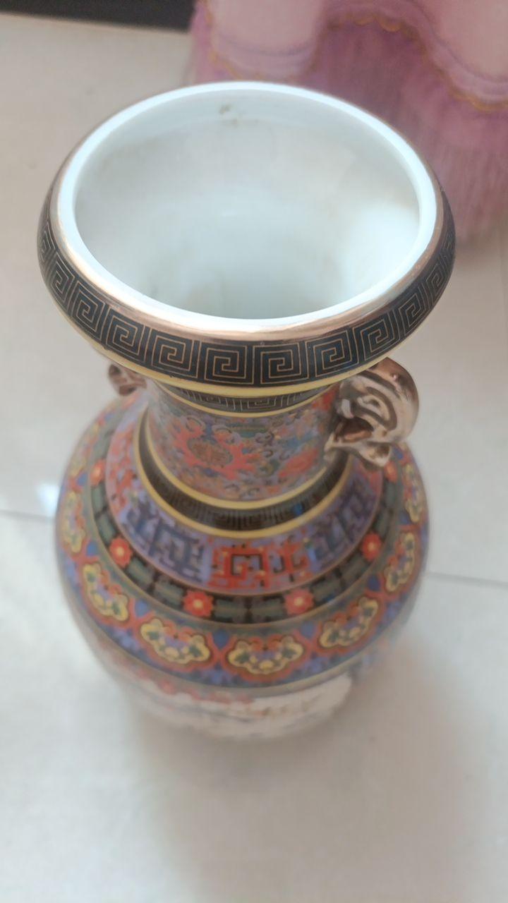 清代双耳瓶