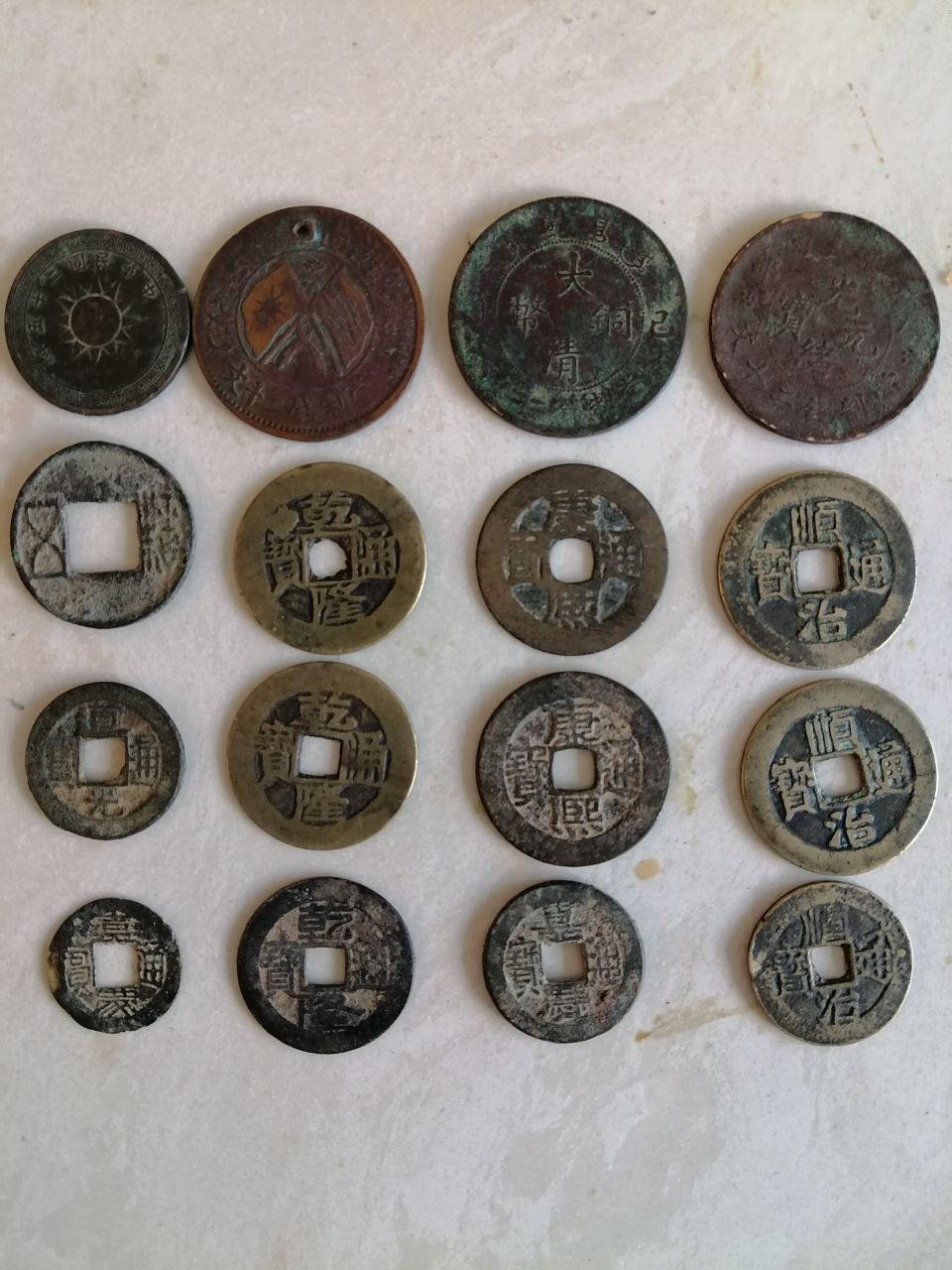 古钱币组合