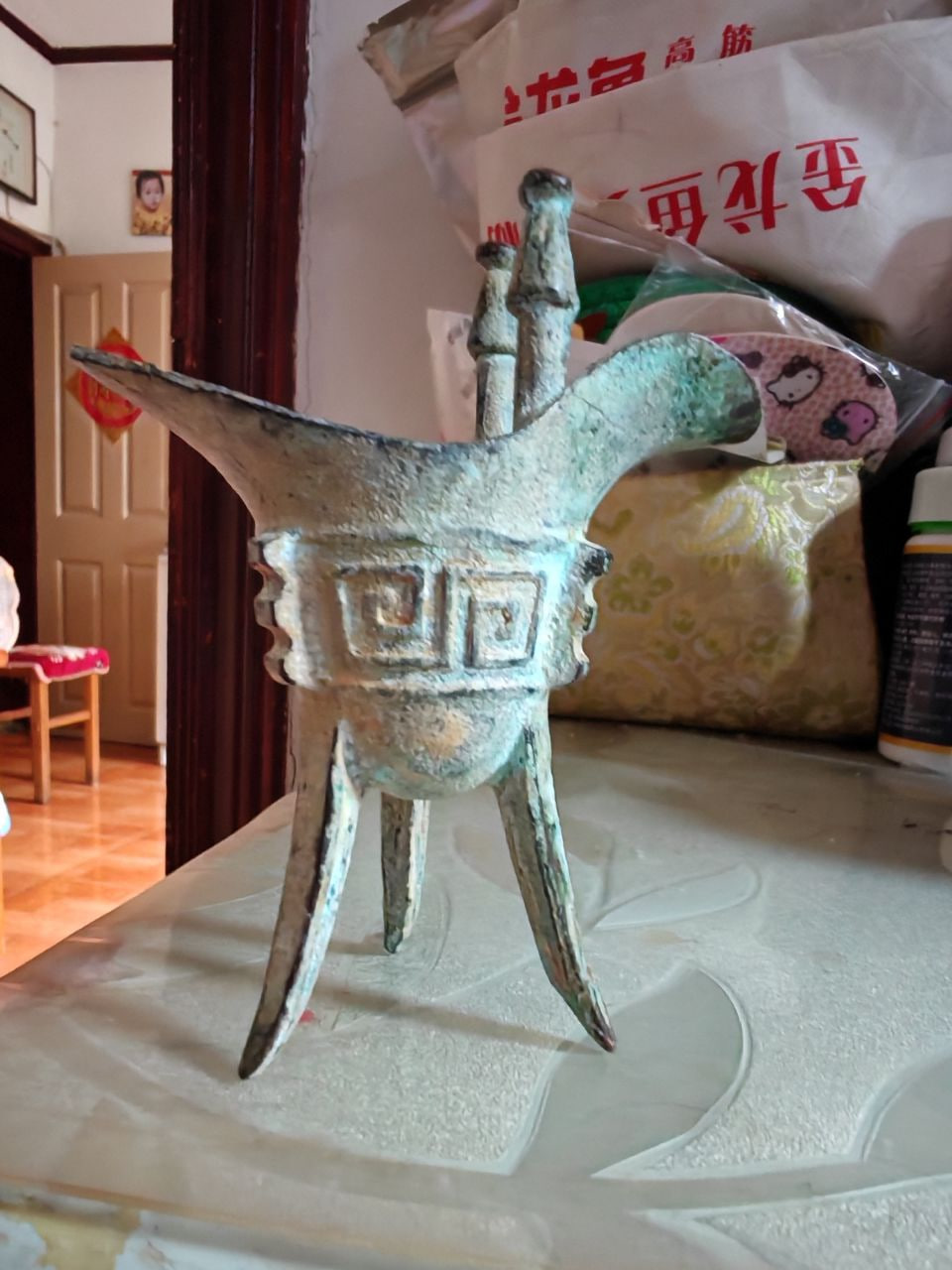 青铜爵杯