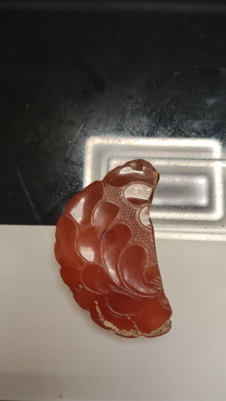 红玛瑙花片
