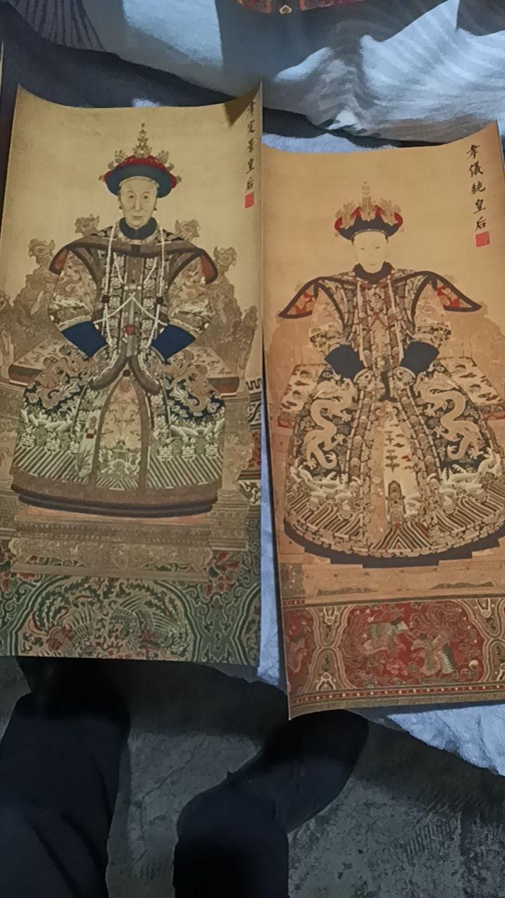 清满十二大皇后像
