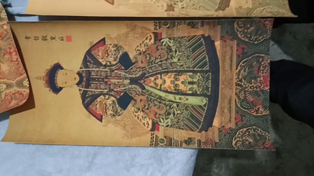 清满十二大皇后像