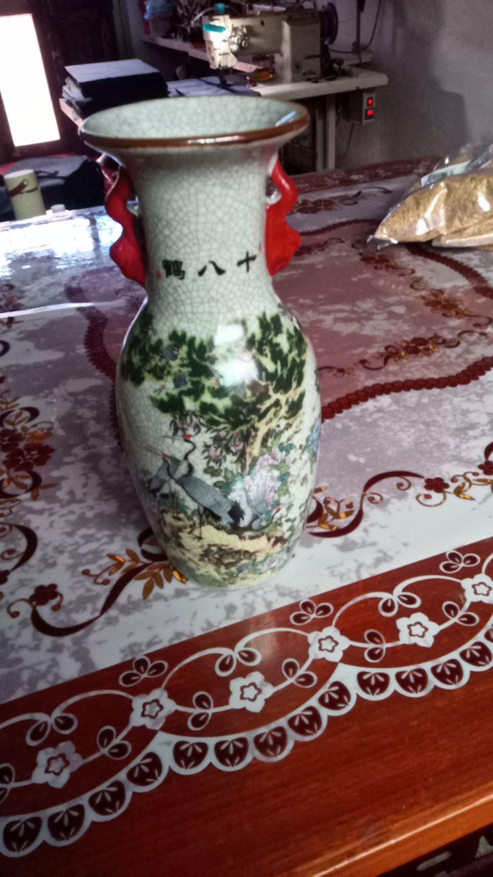 粉彩赏瓶