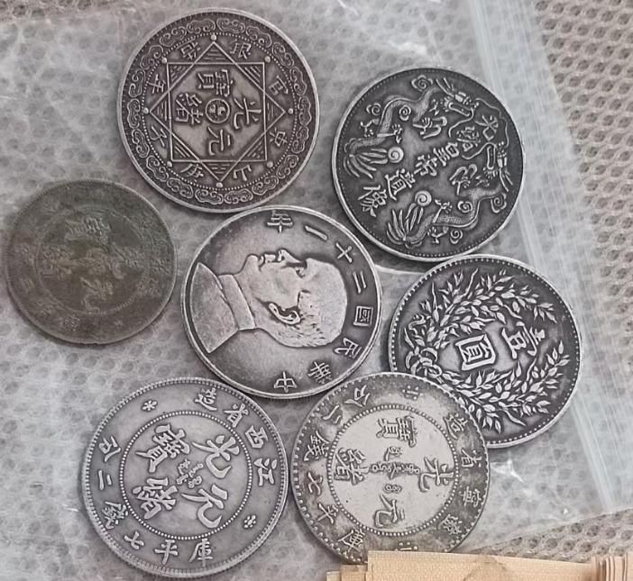 晚清民国机制银币组合