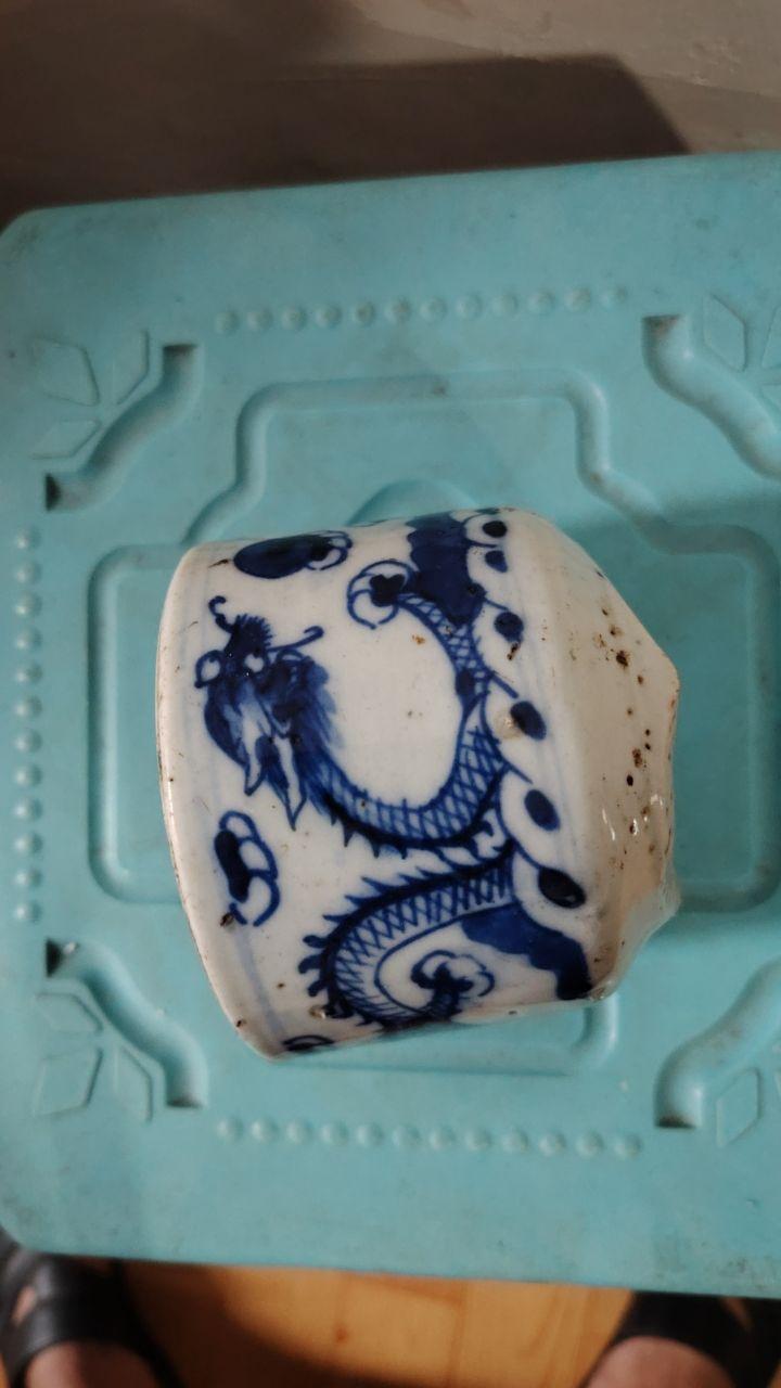 青花云龙纹小杯