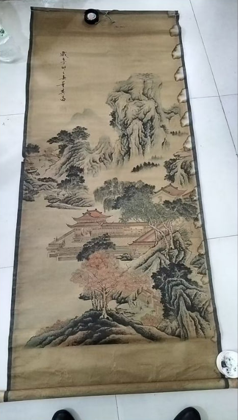 山水楼阁图