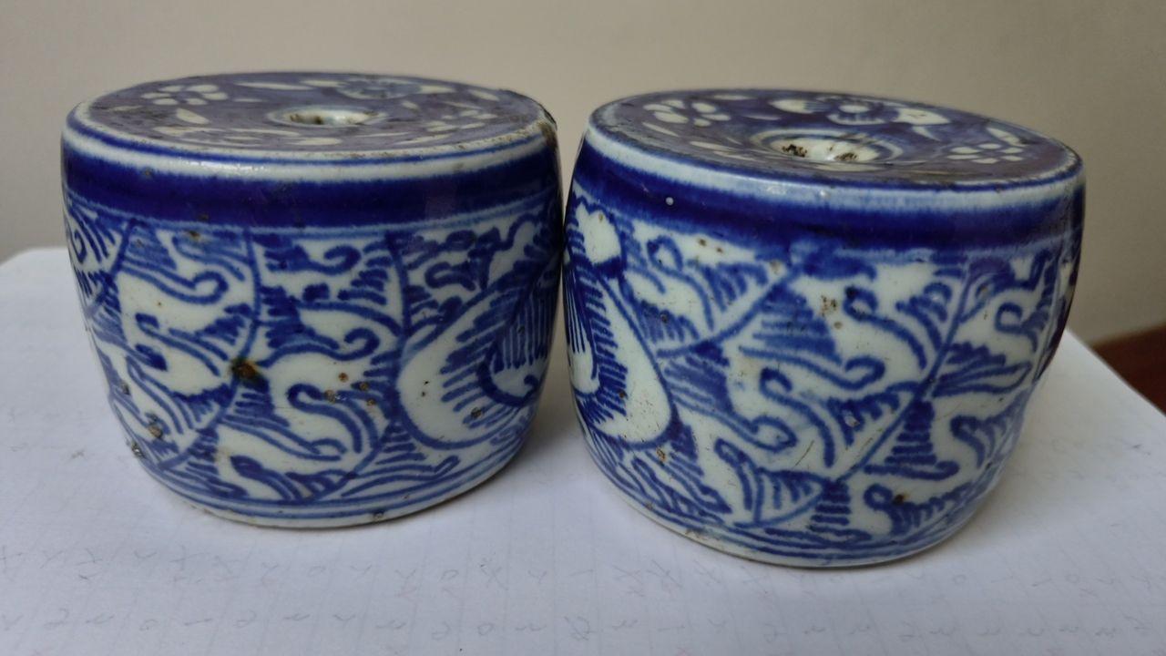 青花瓷鼓